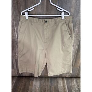 Volcom Shorts Mens Size 36‎ Beige Chino Corpo Class Skater Casual Y2K